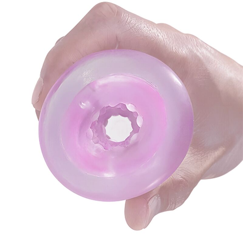 PRETTY LOVE - MASTURBATEUR MASCULIN FANTAISIE AVEC SPIRALE INTÉRIEURE ET BILLES TRANSPARENTES