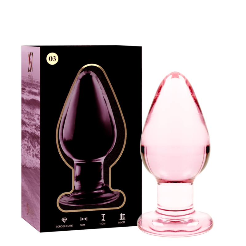 NEBULA SERIES BY IBIZA - MODÈLE 3 PRISES VERRE TRANSPARENT 11 CM -OU- 5 CM