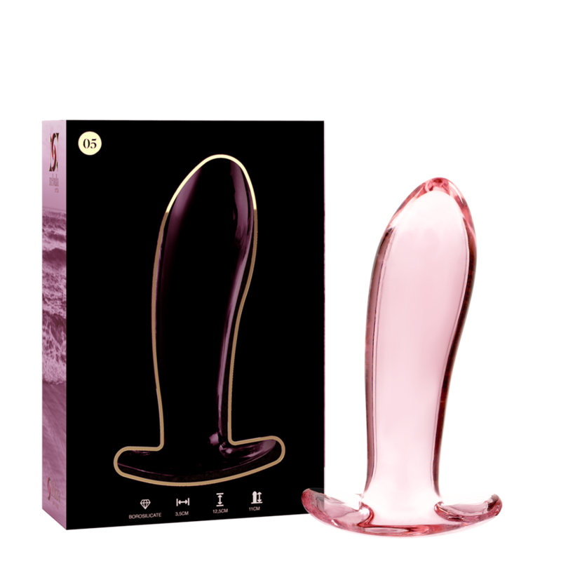 SÉRIE NEBULA PAR IBIZA - MODÈLE 5 PRISES EN VERRE TRANSPARENT 12.5 CM -OU- 3.5 CM