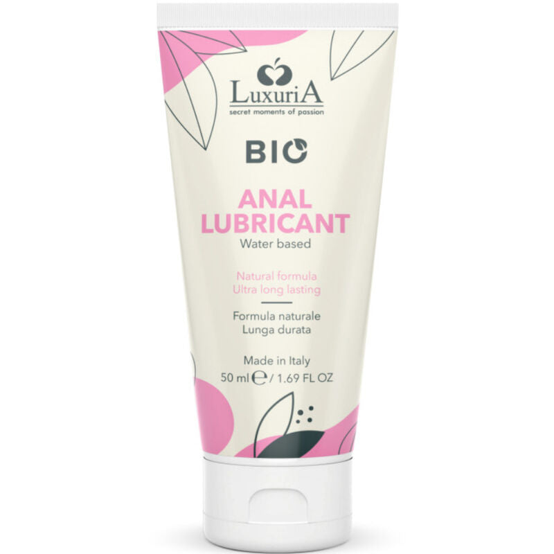 INTIMATELINE - LUBRIFIANT ANALE BIO À BASE D'EAU LUXURIA 50 ML