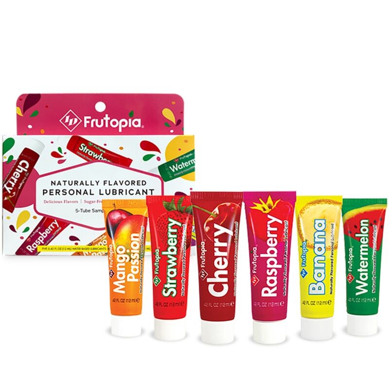 ID FRUTOPIA - LUBRIFIANT ASSORTI 5 PACK 12 ML