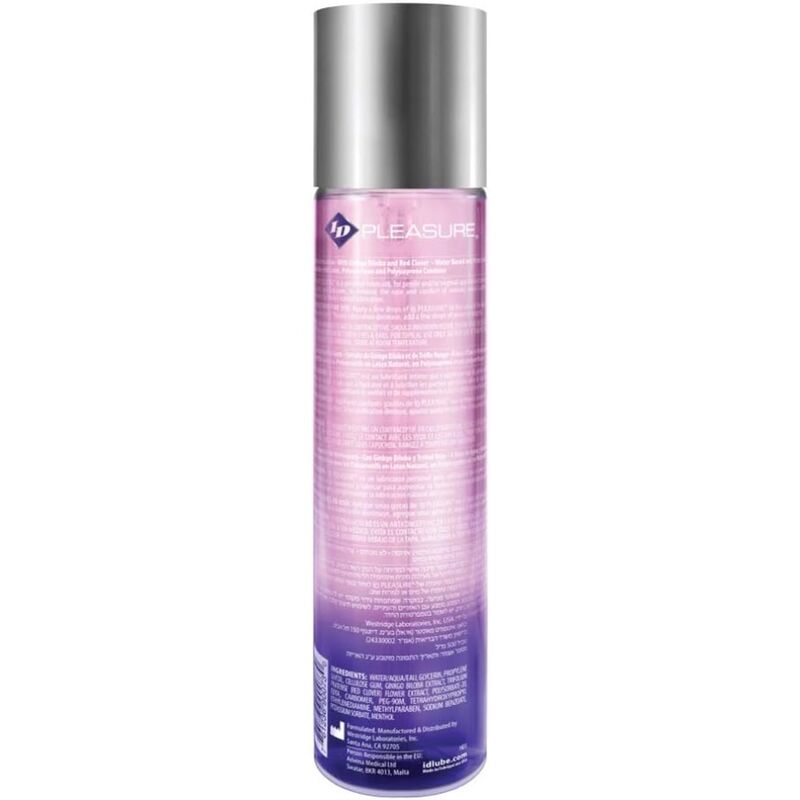 ID PLEASURE - SENSATION TINGLING LUBRIFIANT À BASE D'EAU 500 ML