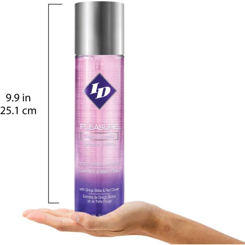 ID PLEASURE - SENSATION TINGLING LUBRIFIANT À BASE D'EAU 500 ML