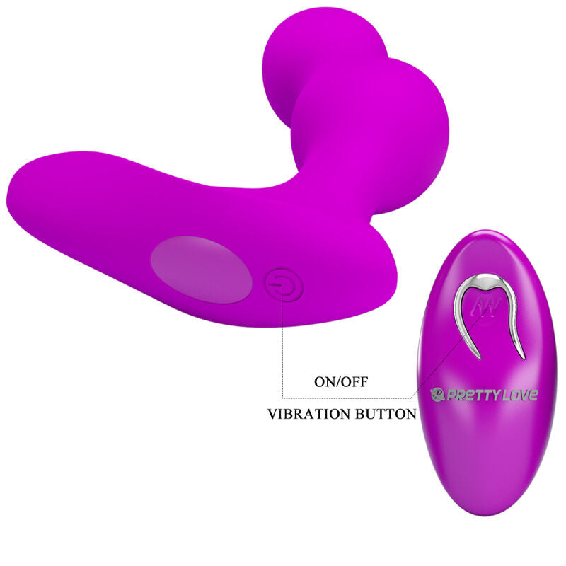 PRETTY LOVE - TERRANCE VIBROMASSEUR ANAL AVEC TÉLÉCOMMANDE