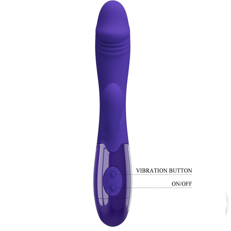 PRETTY LOVE - VIBROMASSEUR JUVÉNILE ET STIMULATEUR DU POINT G VIOLET
