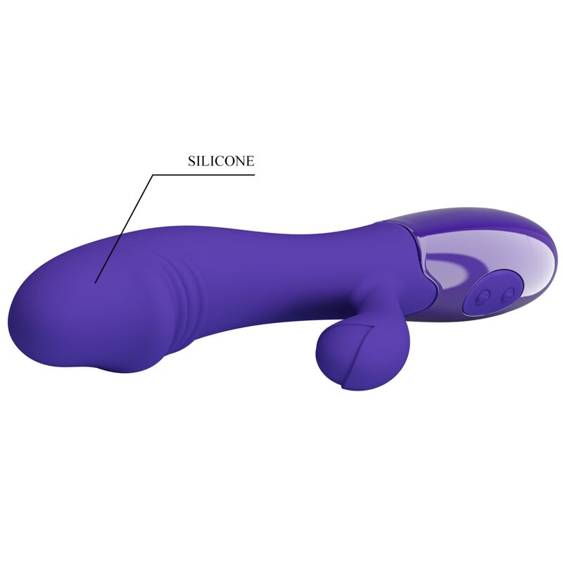PRETTY LOVE - VIBROMASSEUR JUVÉNILE ET STIMULATEUR DU POINT G VIOLET