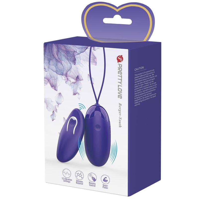 PRETTY LOVE - BERGER YOUTH ŒUF VIBRANT TÉLÉCOMMANDÉ VIOLET
