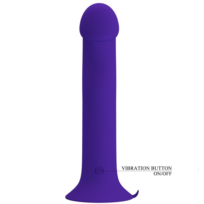 PRETTY LOVE - MURRAY YOUTH DILDO VIBRANT & RECHARGEABLE VIOLET