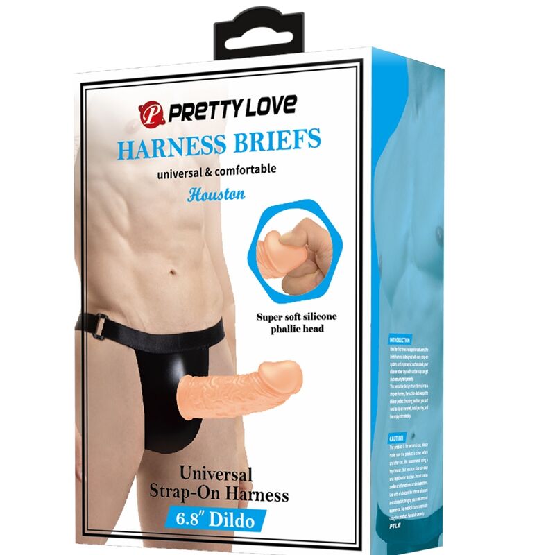 PRETTY LOVE - CULOTTE HARNAIS AVEC GODEMICHET INCLUS