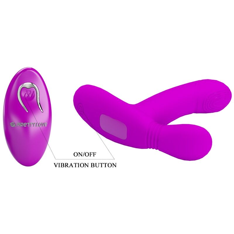 PRETTY LOVE - GERI MASSEUR CLITORIDIEN ROSE TÉLÉCOMMANDE