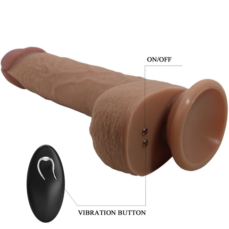 PRETTY LOVE - TOMMY VIBRO-GODEMICHET RÉALISTE 22,5 CM
