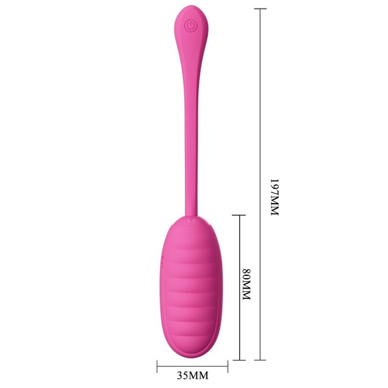 PRETTY LOVE - ŒUF VIBRANT RECHARGEABLE CATALINA ROSE APP