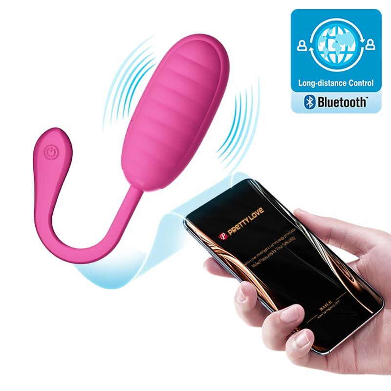 PRETTY LOVE - ŒUF VIBRANT RECHARGEABLE CATALINA ROSE APP