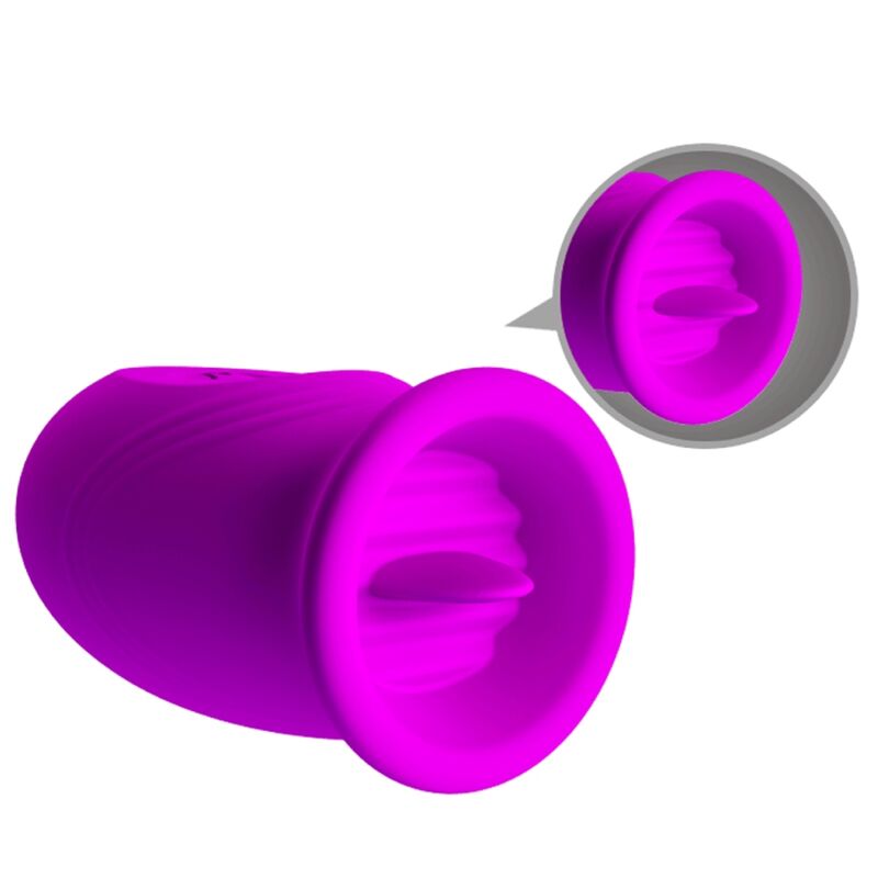 PRETTY LOVE - DAISY VIBRATEUR DOUBLE ŒUF RECHARGEABLE VIOLET
