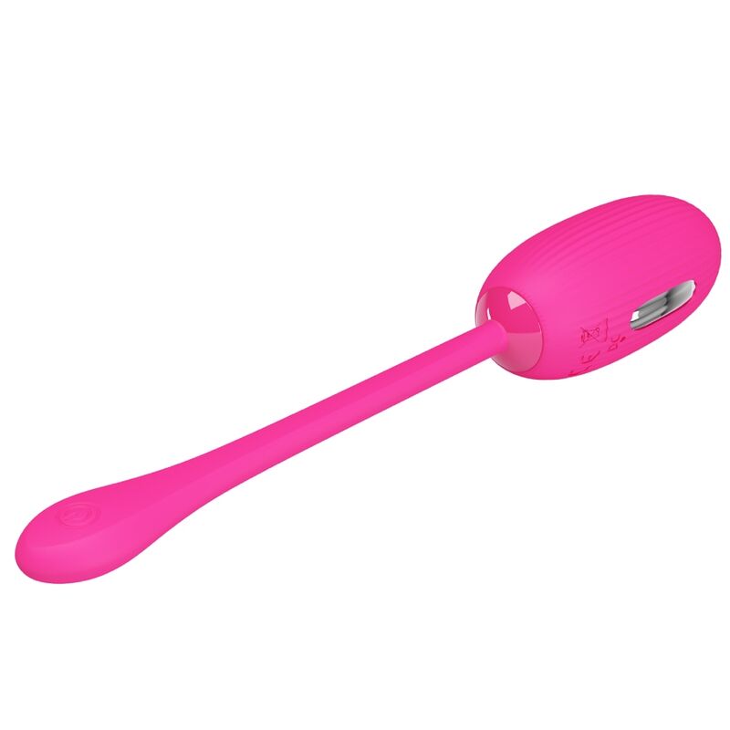 PRETTY LOVE - ŒUF VIBRANT RECHARGEABLE DOREEN MAGENTA AVEC TÉLÉCOMMANDE