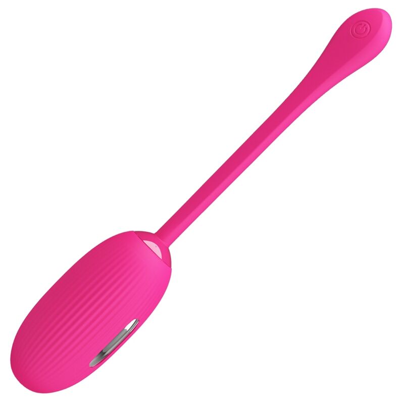 PRETTY LOVE - ŒUF VIBRANT RECHARGEABLE DOREEN MAGENTA AVEC TÉLÉCOMMANDE
