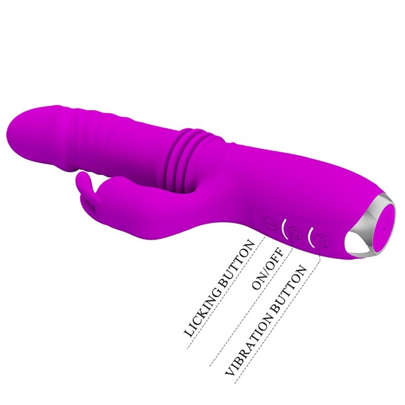 PRETTY LOVE - DOROTHY VIBREUR LAPIN RECHARGEABLE VIOLET