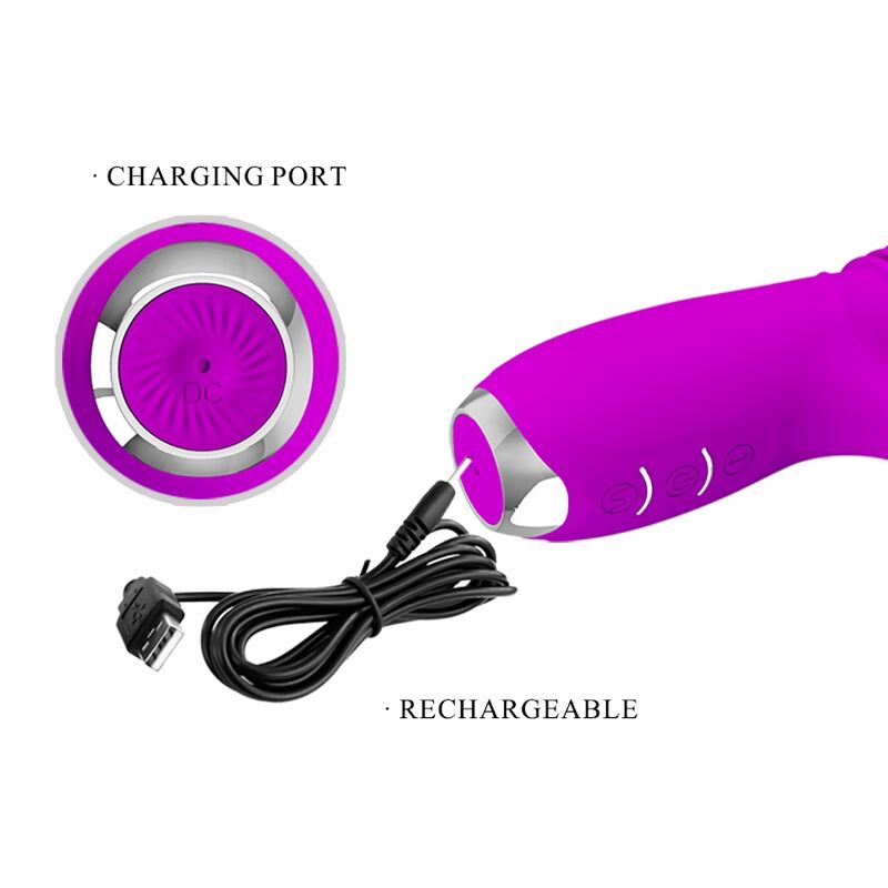 PRETTY LOVE - DOROTHY VIBREUR LAPIN RECHARGEABLE VIOLET