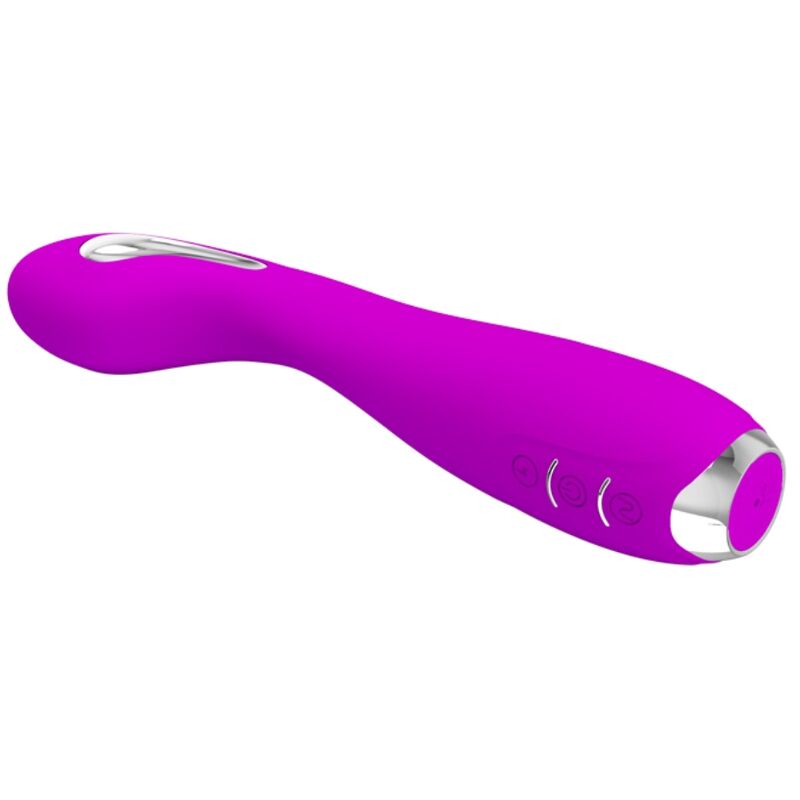 PRETTY LOVE - HECTOR VIBRATEUR ÉLECTROCHOC RECHARGEABLE ÉTANCHE VIOLET