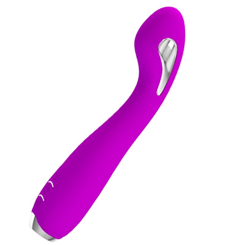 PRETTY LOVE - HECTOR VIBRATEUR ÉLECTROCHOC RECHARGEABLE ÉTANCHE VIOLET