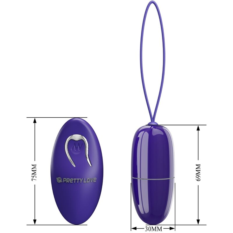 PRETTY LOVE - SELKIE YOUTH MINI OEUF VIBRANT VIOLET TÉLÉCOMMANDE