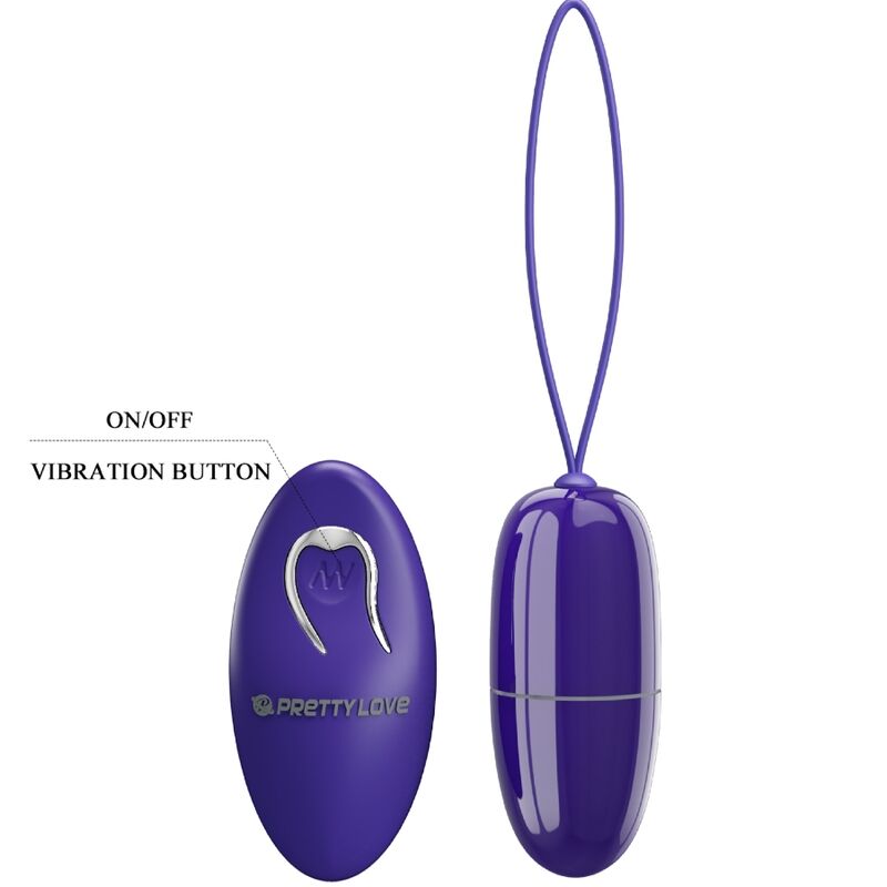 PRETTY LOVE - SELKIE YOUTH MINI OEUF VIBRANT VIOLET TÉLÉCOMMANDE