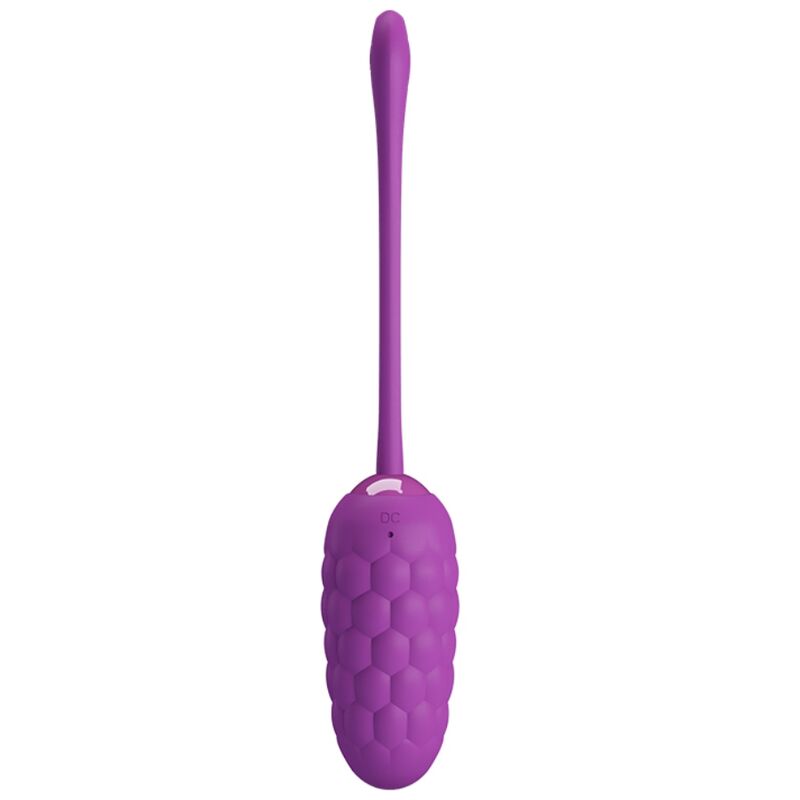 PRETTY LOVE - ŒUF VIBRANT TEXTURÉ MARIN RECHARGEABLE VIOLET