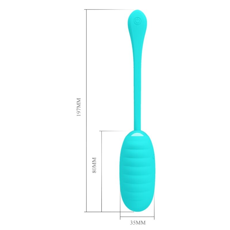 PRETTY LOVE - KIRK ŒUF VIBRANT RECHARGEABLE VERT CLAIR