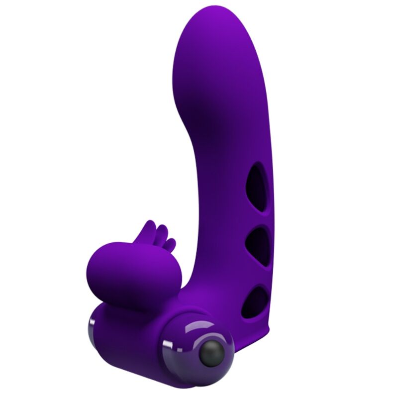 PRETTY LOVE - ORLANDO VIBROMASSEUR DOIGTIER VIOLET