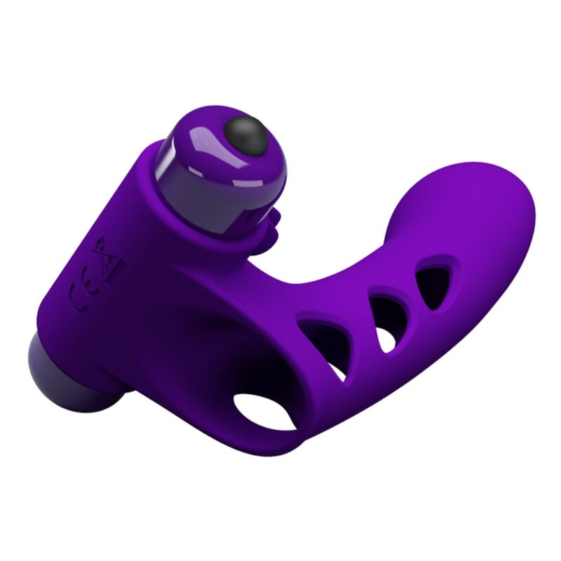 PRETTY LOVE - ORLANDO VIBROMASSEUR DOIGTIER VIOLET