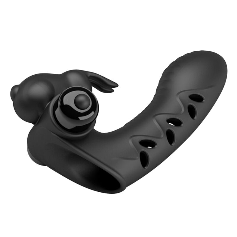 PRETTY LOVE - VANCE BLACK RABBIT VIBRATEUR COUVRE-DOIGT