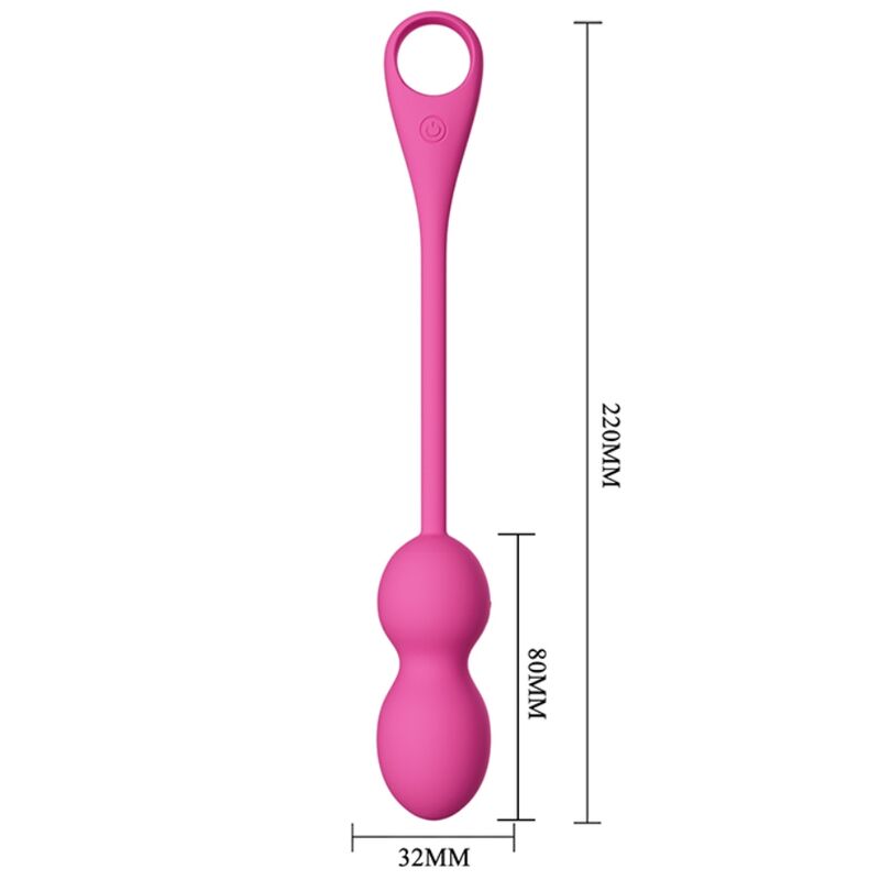 PRETTY LOVE - ELVIRA PINK BOULE VIBRANTE RECHARGEABLE