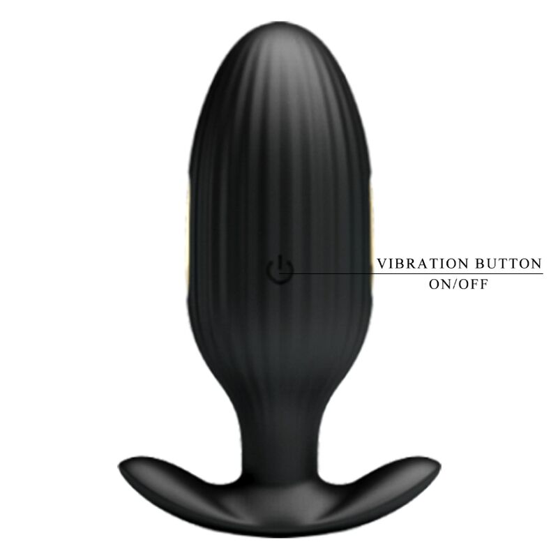 PRETTY LOVE - JEFFERSON PLUG ANAL CONNECTÉ NOIR