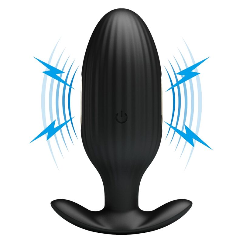 PRETTY LOVE - JEFFERSON PLUG ANAL CONNECTÉ NOIR