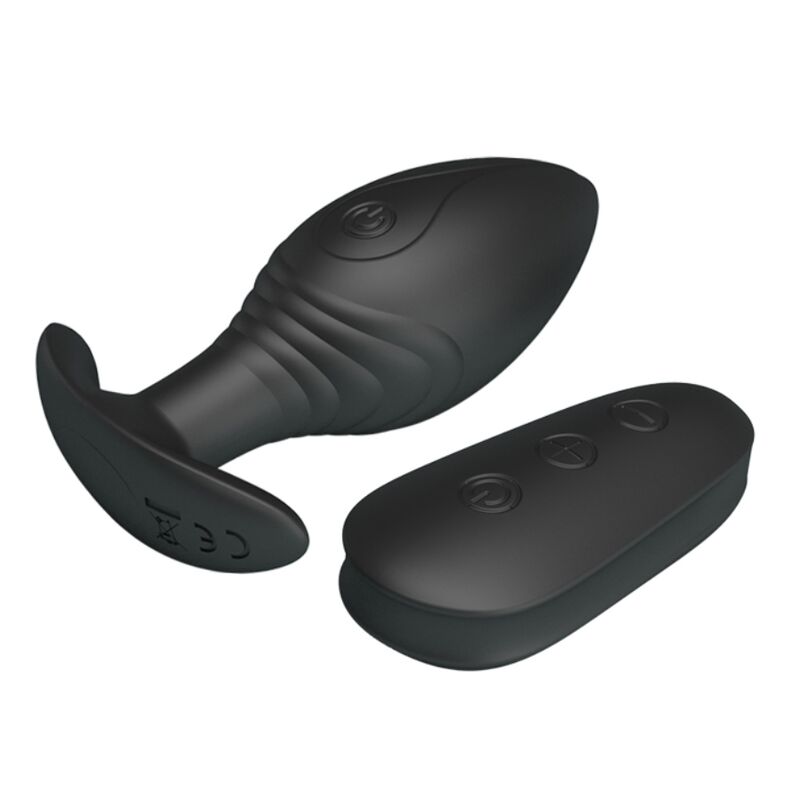 PRETTY LOVE - REGINA PLUG ANAL VIBRANT RECHARGEABLE NOIR
