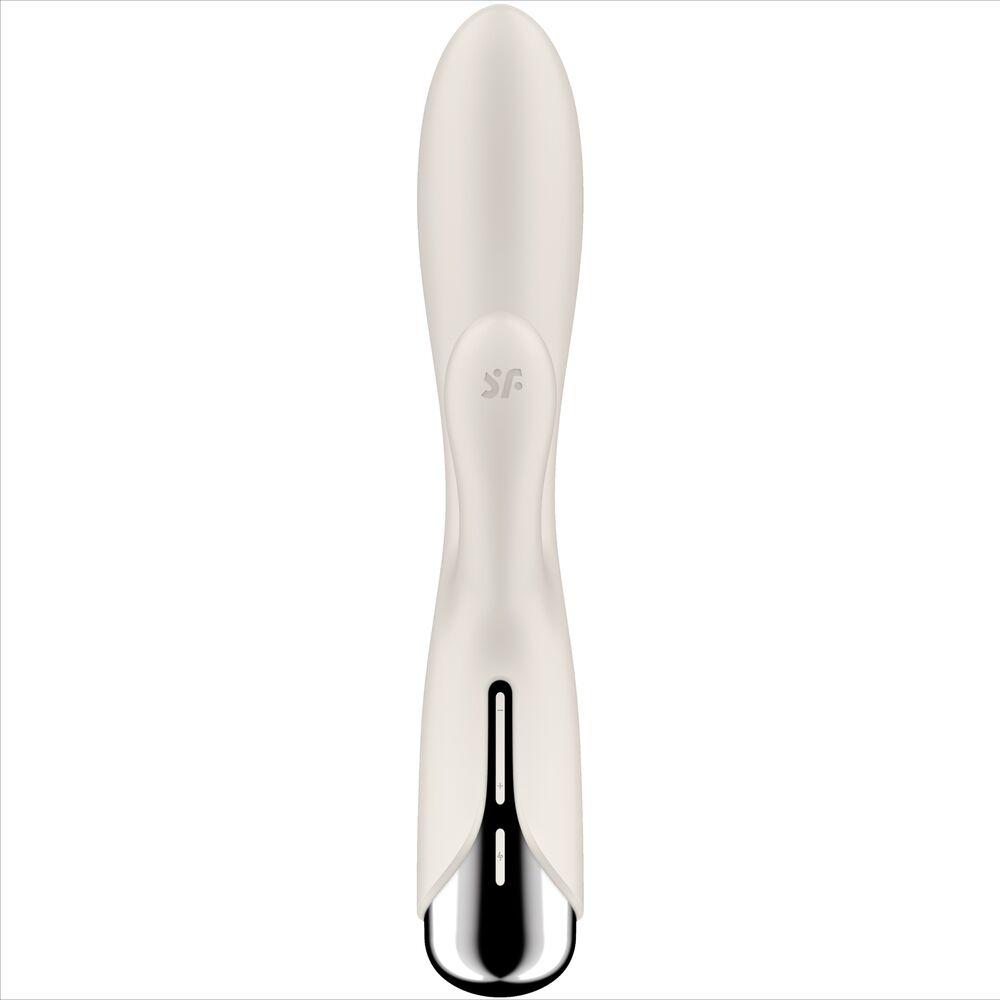 SATISFYER - LAPIN TOURNANT 1 STIMULATION CLITORIS ET POINT G ROUGE