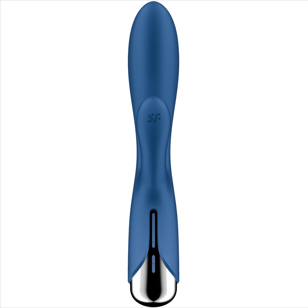 SATISFYER - LAPIN TOURNANT 1 STIMULATION CLITORIS ET POINT G ROUGE