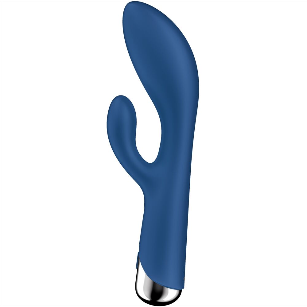 SATISFYER - LAPIN TOURNANT 1 STIMULATION CLITORIS ET POINT G ROUGE
