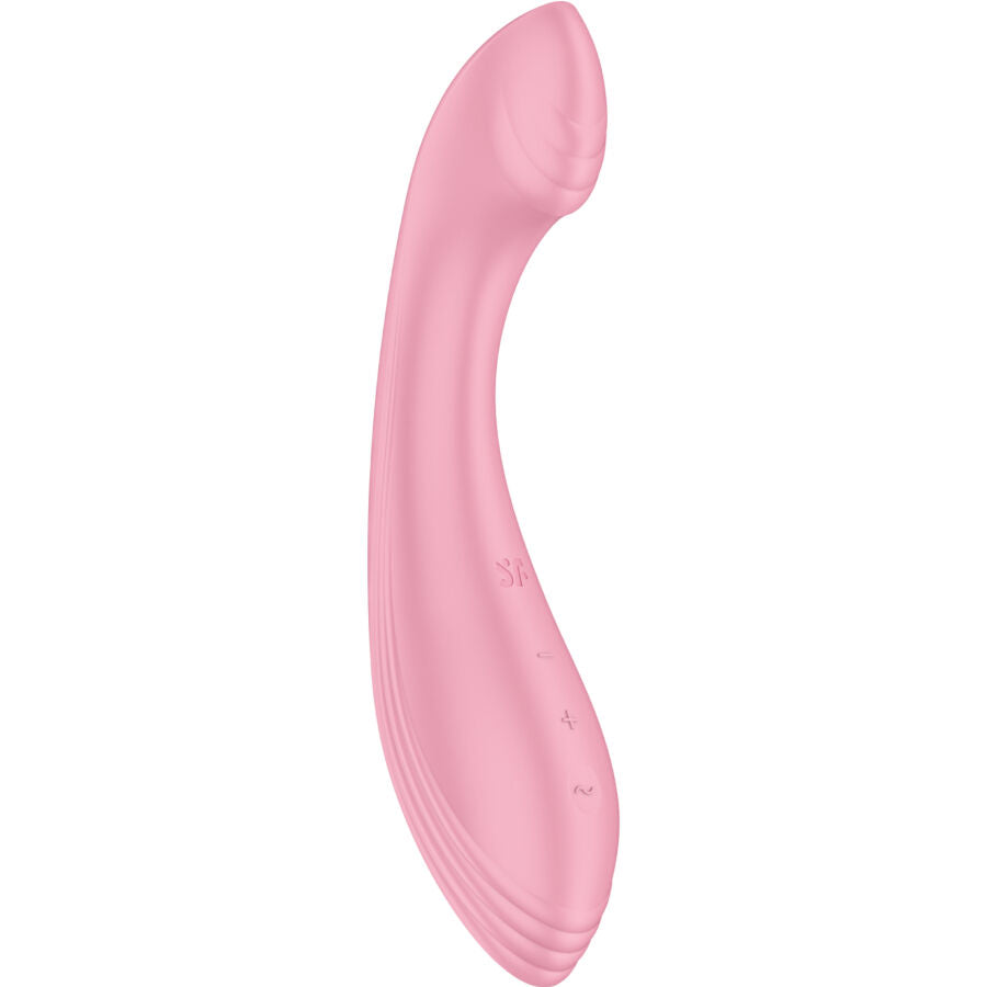 SATISFYER - G-FORCE VIBRATEUR STIMULATEUR POINT G ROSE