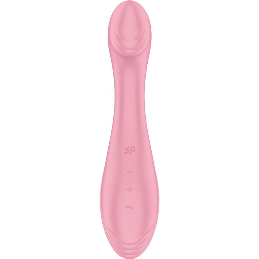 SATISFYER - G-FORCE VIBRATEUR STIMULATEUR POINT G ROSE