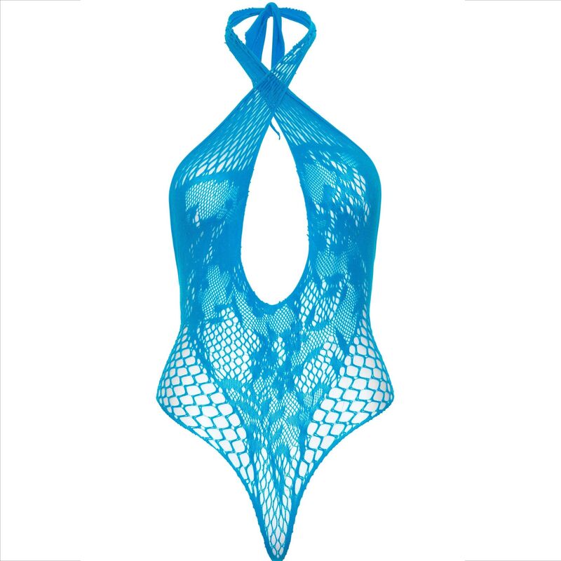 LEG AVENUE - NUISANCE TEDDY EN DENTELLE BLEU
