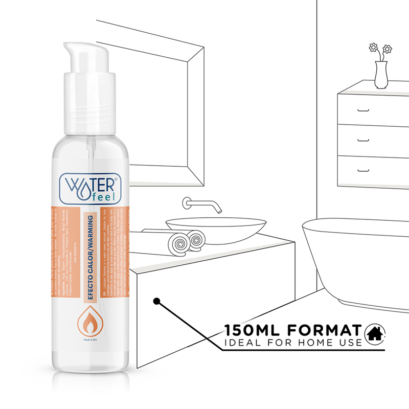 WATERFEEL - LUBRIFIANT À EFFET CHAUFFANT 150 ML