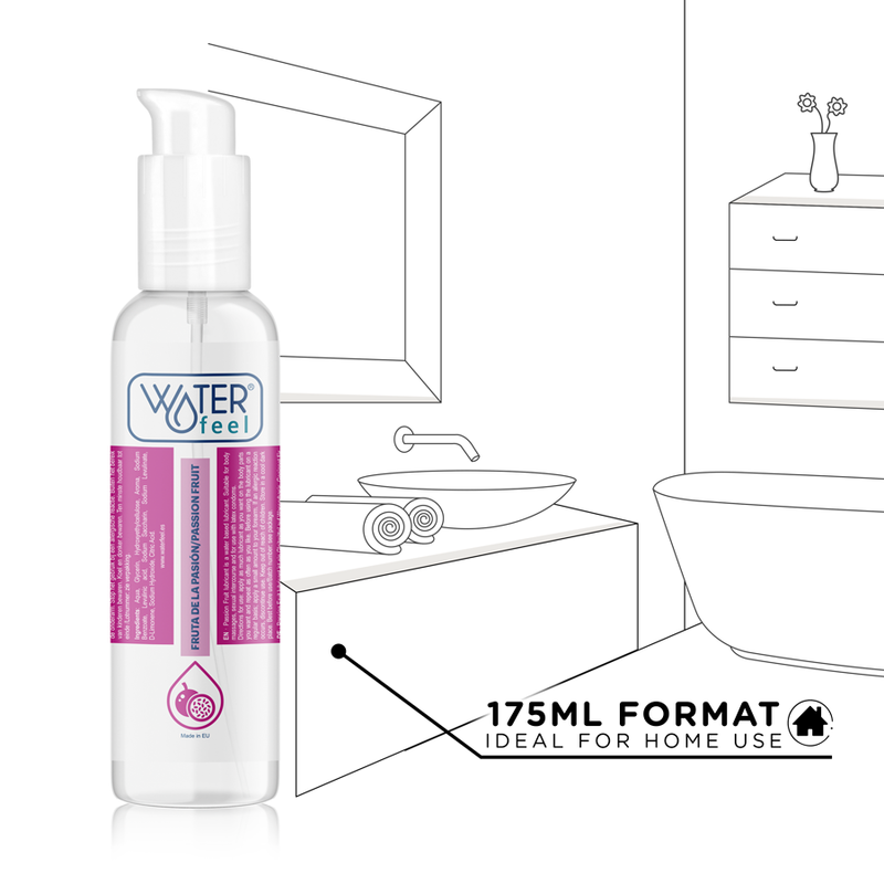 WATERFEEL - LUBRIFIANT À BASE D'EAU FRUIT DE LA PASSION 175 ML
