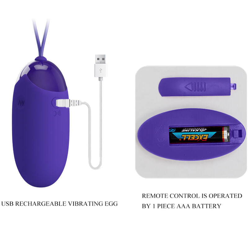 PRETTY LOVE - BERGER YOUTH ŒUF VIBRANT TÉLÉCOMMANDÉ VIOLET