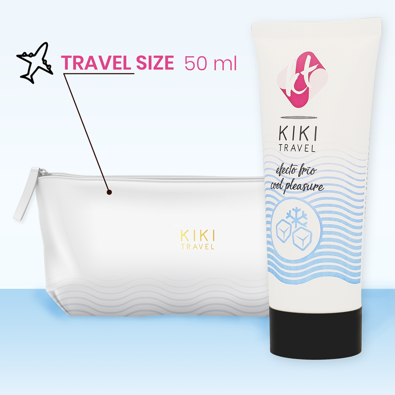 KIKÍ TRAVEL - LUBRIFIANT EFFET FRAÎCHEUR 50 ML