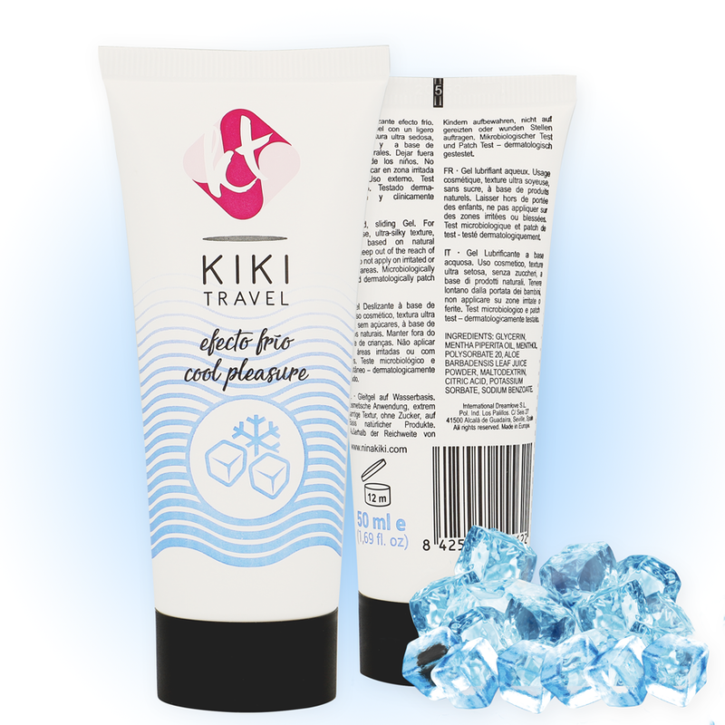 KIKÍ TRAVEL - LUBRIFIANT EFFET FRAÎCHEUR 50 ML