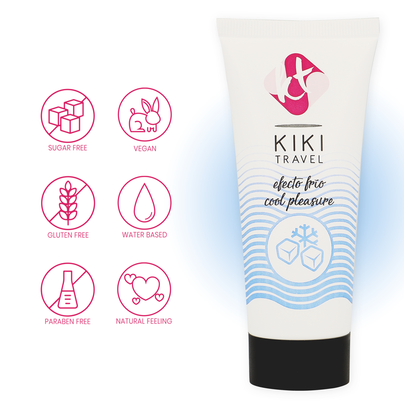 KIKÍ TRAVEL - LUBRIFIANT EFFET FRAÎCHEUR 50 ML