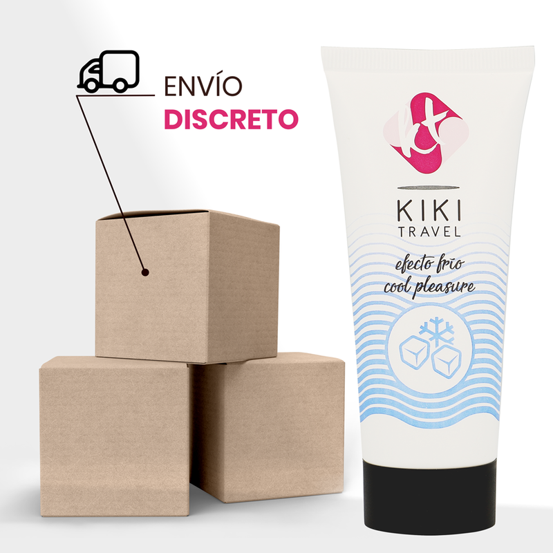 KIKÍ TRAVEL - LUBRIFIANT EFFET FRAÎCHEUR 50 ML