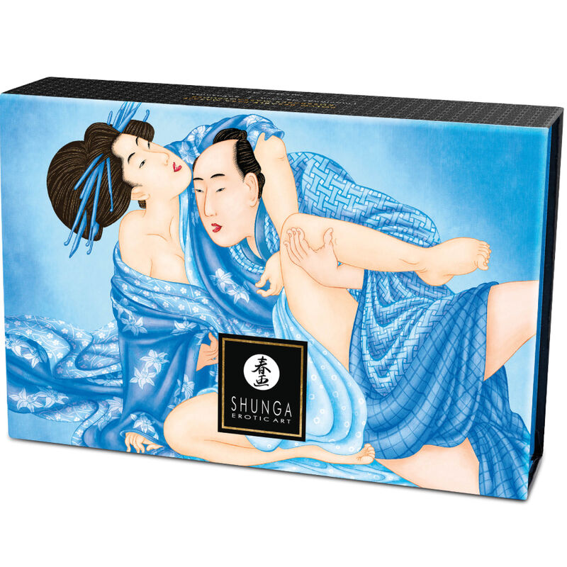 SHUNGA - SET DE POUDRE DE MASSAGE COMESTIBLE À LA NOIX DE COCO