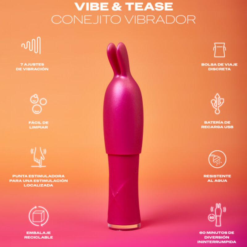 DUREX - VIBRATEUR TOY VIBE & TEASE